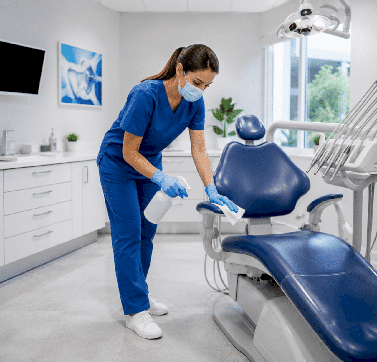 dental office cleaning Los Angeles, dental clinic cleaning, dentist office cleaning services, orthodontic office cleaning